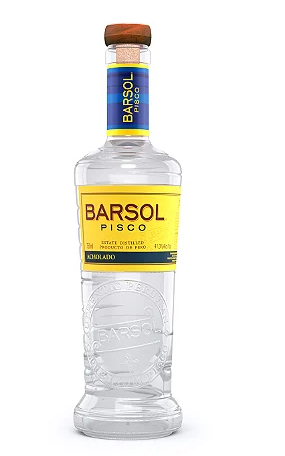 Pisco Barsol Acholado 750ml Pisco Artesanal Produto Peruano